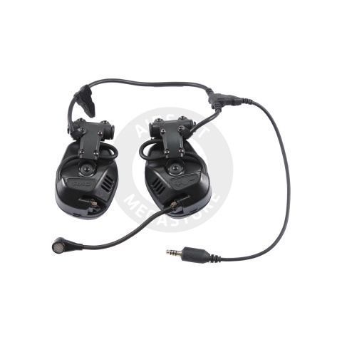 TAC-SKY Tactical ARC Rail Headset Noise Canceling - (Black)